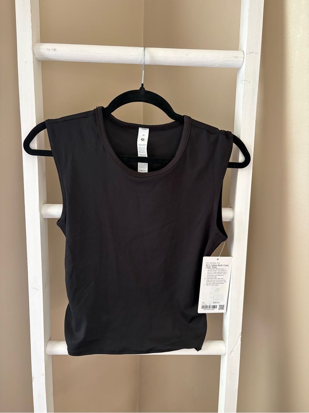 lululemon All it Takes Twist-Back Sleeveless Tank
